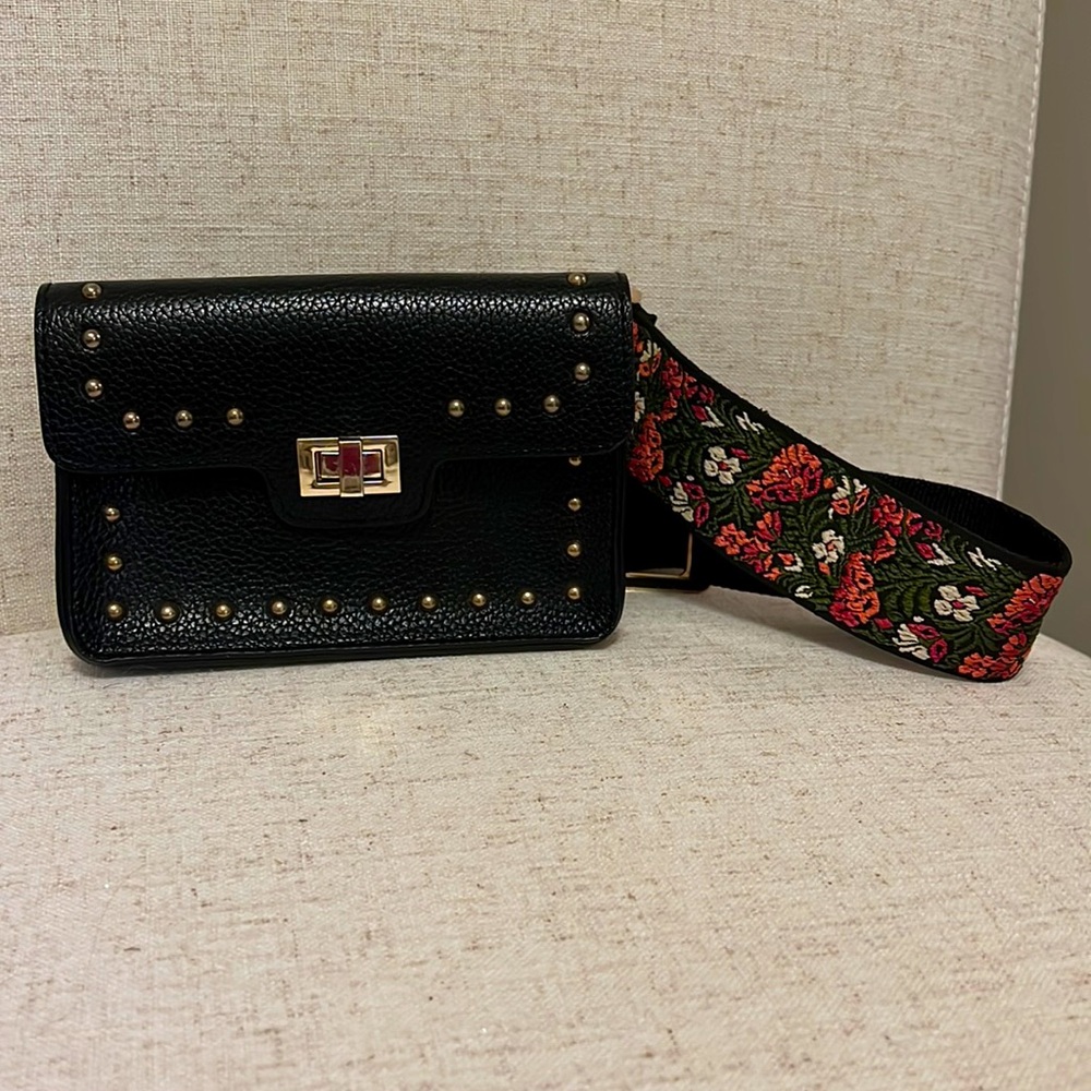 Studded belt bag